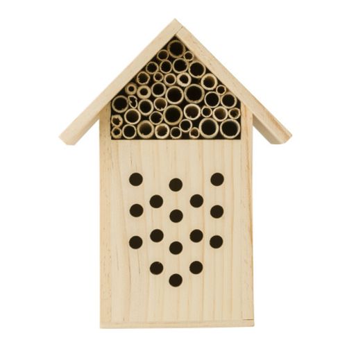 Bijenhuisje van hout - Afbeelding 2